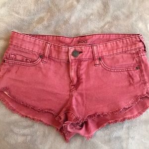 Red Shorts Urban Outfitters